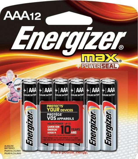 Energizer Battery, Aaa Batteries, Aa Batteries, Household Essentials, Battery Pack, Rechargeable Batteries, Flashlight, Digital Camera, Consumer Electronics