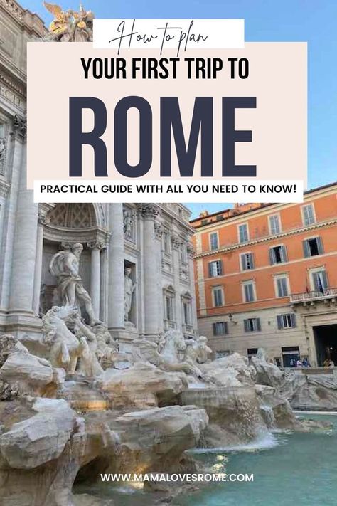 Traveling To Rome, Visiting Rome For The First Time, Trip To Rome Italy, Rome Tips, Mediterranean Vacation, Arezzo Italy, Rome Guide, Rome Trip, Rome Vacation