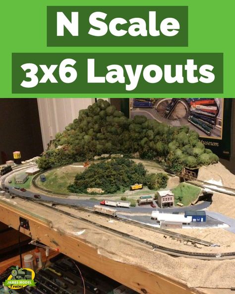 3x6 n scale layouts N Gauge Model Railway Layouts, 4x8 Ho Train Layout Ideas, N Scale Model Train Layouts, Train Layout Ideas, N Scale Coffee Table Layout, Train Table Layout, Kato Unitrack, N Scale Buildings, Model Train Display