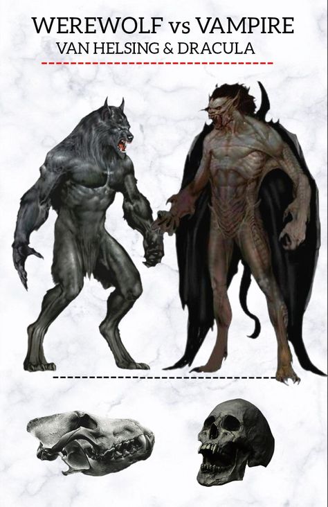 Van Helsing and Dracula in Conceptual Arts Werewolf Van Helsing, Fantasy Creatures Art Humanoid, Van Helsing Art, Werewolf Rpg, Werewolf Concept Art, Skinwalker Art, Van Helsing Werewolf, Vampire And Werewolf, Van Helsing Dracula