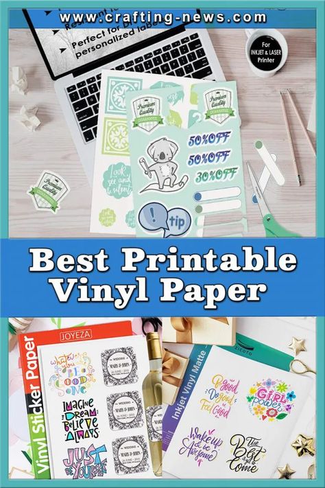 Make Stickers Without Cricut, Printable Vinyl Stickers, Homemade Stickers Ideas, Printable Vinyl Sticker Paper, Create Stickers, Stickers For Scrapbooking, Printable Sticker Paper, Sticker Making, Journaling Tips