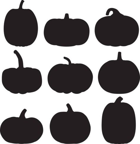 758 Outline Pumpkin Silhouette Illustrations & Clip Art - iStock Pumpkin Sillouhette, Pumpkin Silhouette Templates, Actividades Halloween, Pumpkin Illustration Halloween, Fall Window Painting, Pumpkin Silhouette, Pumpkin Outline, Mono Printing, Halloween Silhouette