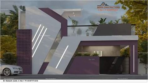 Single Floor Building Elevation, Ground Floor Elevation Design Modern Architecture, Ground Floor Elevations, Ground Floor Elevation Design Ground Floor Elevation Design Modern, Modern Ground Floor Elevation, Elevation Designs For House Ground Floor, Ground Floor Front Elevation, Ground Floor House Elevation, Single Floor Elevation Design Modern