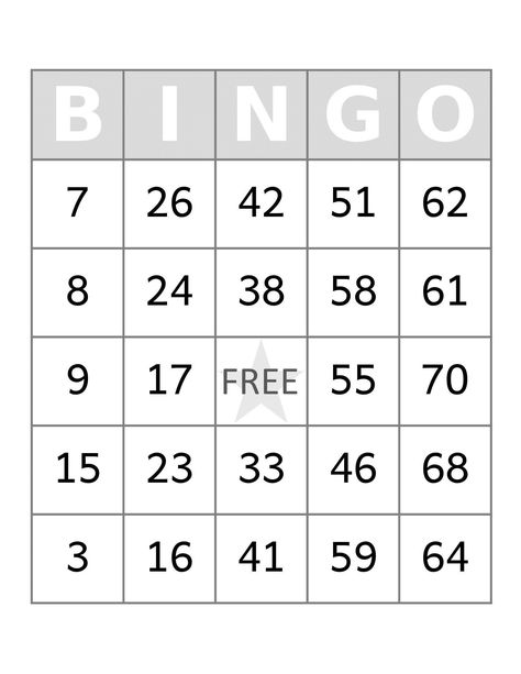 80 Bingo Cards Free Printable 44 How To Make Bingo Cards, Printable Bingo Cards Free, Bingo Cards To Print, Homemade Games, Camping Bingo, Bingo Books, Road Trip Bingo, Summer Bingo, Printable Bingo Cards