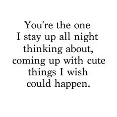 Just Dreaming about your Bæ Teen Love Quotes, Tenk Positivt, Cute Crush Quotes, Secret Crush Quotes, Cute Couple Quotes, Motiverende Quotes, Teen Quotes, Inspirational Artwork, Boyfriend Quotes