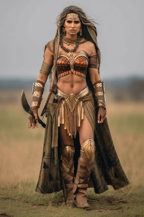 Rate This Festival Outfits From ⭐1~10. SAVE & FOLLOW i will update everyweek. Klingon Women, Barbarian Woman, Viking Warrior Woman, Viking Cosplay, Warrior Costume, Native American Images, Summer Festival Outfit, Female Armor, Wonder Woman Costume