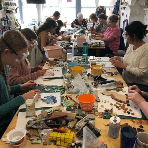 The lovely Kim from @darnitworkshops is back in Cardiff this week and she's got 2 last minute spaces on her Mosaic workshop tomorrow! Check out some of the amazing makes from last time she was here! Head to the website or click the link in @darnitworkshops Bio to book the last two spaces! Mosaic Workshop, Cardiff, Last Minute, Click The Link, The Amazing, Mosaic, Quick Saves