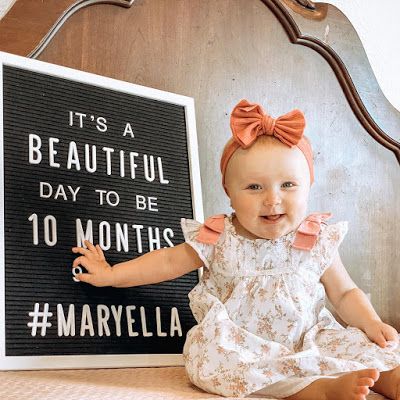 Kendra Duggar, Duggar Family Blog, 7 Month Baby, Baby Captions, Baby Milestones Pictures, Monthly Baby Pictures, Baby Milestone Photos, Monthly Baby Photos, Baby Letters