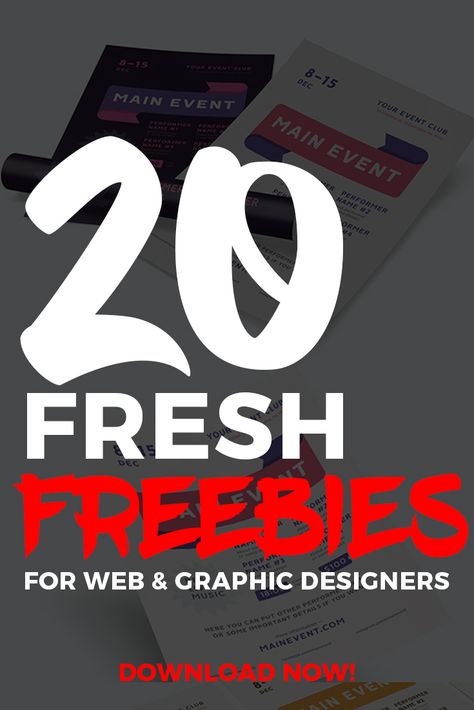 20 Fresh Freebies for Web & Graphic Designers. Freebies download for commercial projects. Graphic Design Freebies, Photography Presentation, Graphic Design Course, Design Course, Mock Ups, Free Fonts, Wordpress Themes, Photoshop Actions, Print Templates