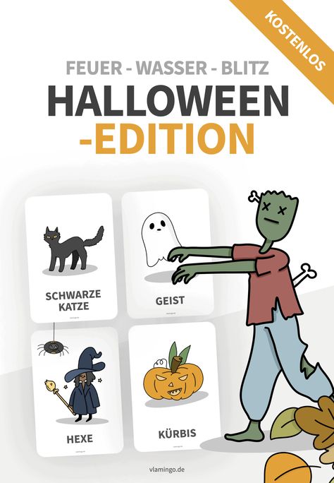 Feuer, Wasser, Blitz - Halloween-Edition für den Sportunterricht - Grundschule Halloween Kita, Iq Test Questions, Zumba Kids, Sports Halloween, Test For Kids, Halloween Kindergarten, Physical Education Activities, Test Quiz, Sport Games