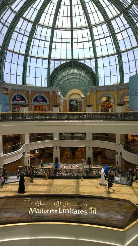 Emirates Mall Dubai, Emirates Mall, Mall Of Emirates, Lost Childhood, Dubai Video, Dubai Aesthetic, Entry Gates, Dubai Mall, Shopping Malls