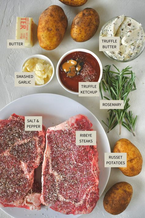 Christmas Steak, Steak Frites Recipe, Steak And Frites, French Steak, Recipe For Steak, Ribeye Steak Recipes, Steak Dishes, Miss Congeniality, Truck Business