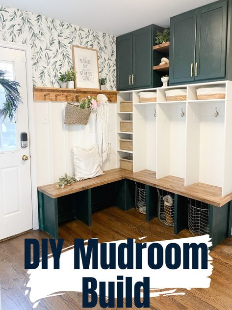 Mudroom Build, Wall Mudroom, Mudroom Remodel, Mudroom Cabinets, Mudroom Makeover, Peg Rail, Laundry Room/mud Room, Mud Room Entry, Mudroom Lockers