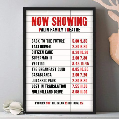 Deco Cinema, Cinema Sign, Movie Theater Rooms, Home Theater Room Design, Theater Room Design, Movie Room Decor, Home Cinema Room, At Home Movie Theater, Film Cinema