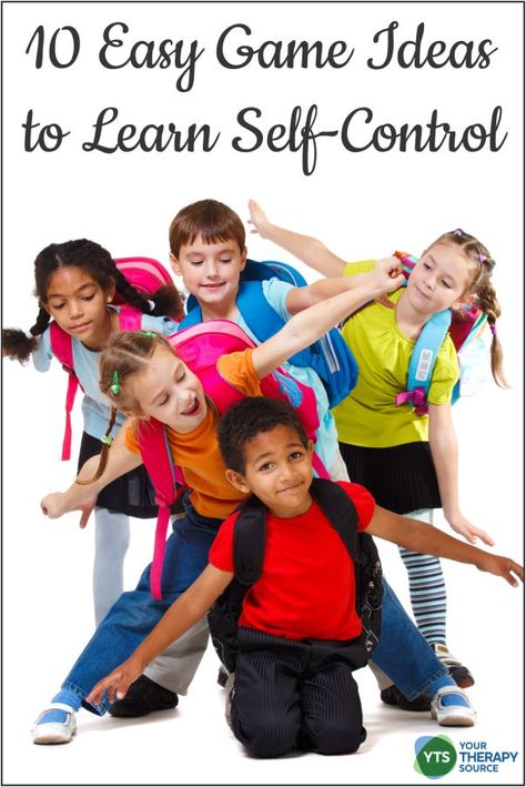 10 No Prep Easy Games to Learn Self-Control and Self-Regulation Skills for Children Playing self control games can help children learn the necessary skills to self-regulate while keeping it fun!  You can download a FREE handout of the games at the bottom of this post.  #yourtherapysource #selfregulation #selfcontrol #gamesforkids Self Control For Kindergarten, Self Control Games For Kids, Self Control Activities For Kids, Self Control Activities, Sensory Strategies, Regulation Activities, Sel Activities, Mental Arithmetic, Gym Activities