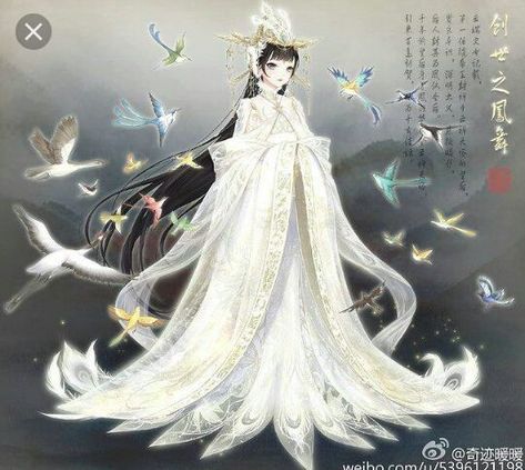 She looked so pure but they could see that she looked little off when they saw lingyi and Yixin walked past them Minato Y Kushina, Gaun Abad Pertengahan, Love Nikki, Blind Love, Nikki Love, Chinese Art Girl, فستان سهرة, Anime Dress, Anime Princess