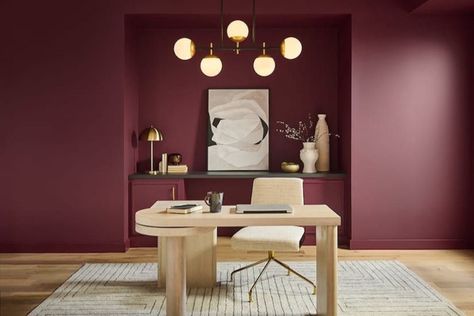 This Is Behr's 2025 Paint Colour Of The Year | Style at Home Behr Color Trends, Cream Paint Colors, Red Paint Colors, Behr Colors, Trending Paint Colors, Behr Paint, Paint Companies, Paint Brands, Room Paint