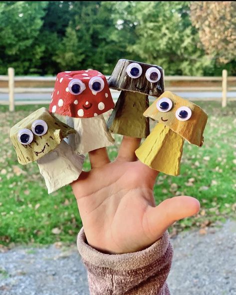 Enchanted Forest Birthday, Forest Crafts, Enchanted Forest Party, Enchanted Forest Theme, Forest School Activities, Forest Birthday, Puppets For Kids, Spider Crafts, Mushroom Crafts