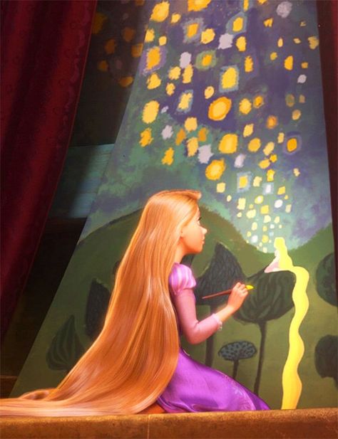 Pinterest @: KatieClarkson09 Princesa Rapunzel Disney, Tangled Quotes, Tangled Art, Tangled Painting, Tangled Wallpaper, Tangled 2010, Foto Disney, Image Princesse Disney, Look Wallpaper