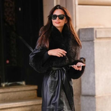 NOUR HAMMOUR on Instagram: "@emrata wearing the Freja leather trench coat Styled by @emmajademorrison" Nour Hammour, Trench Coat Style, Leather Trench, Leather Trench Coat, Outfit Goals, Coat Fashion, Shopping Cart, Trench Coat, Casual Outfits