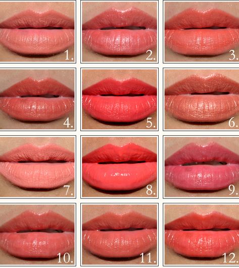 Coral Lipstick Makeup, Coral Pink Lipstick, Summer Lipstick Colors, Summer Lipstick, Peach Lipstick, Coral Lips, Coral Lipstick, Dark Red Lips, Sheer Lipstick