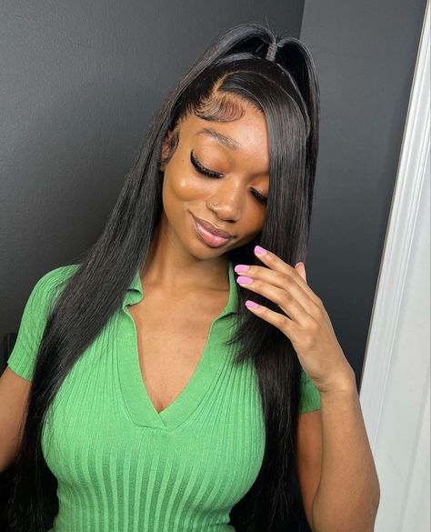 Side Swoop Half Up Half Down Curly, Side Swoop Bangs With Long Hair, Side Bang Half Up Half Down, Half Up Half Down Hair With Side Bangs, Half Up Half Down Side Bang, Half Up Half Down With Side Bang, Half Up Half Down Side Part, Sew In With Bangs, Side Swoop Bangs