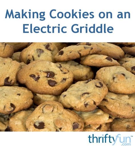 This guide is about making cookies on an electric griddle. Energy can be saved by cooking on a griddle instead of heating up the oven. Dash Mini Griddle Cookie Recipe, Cooking On A Griddle, Griddle Cooking Recipes, Dash Recipe, Electric Skillet Recipes, Traeger Grill Recipes, Waffle Maker Recipes, Making Cookies, Griddle Recipes