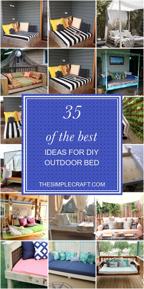 Diy Outdoor Bed Elegant Apprentice Extrovert Diy Outdoor Day Bed Reveal Diy Patio Bed Daybeds, Outdoor Day Beds Patio, Backyard Daybed Ideas, Patio Daybed Diy, Diy Outdoor Day Bed, Pallet Day Beds Outdoor, Outdoor Bed Diy, Porch Daybed Ideas, Outdoor Futon Ideas Patio