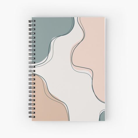 Cute Design For Notebook, Notebook Designs Ideas, Painted Covers Notebooks, Aesthetic Design Notebook, Drawing Of Notebook, Notebook Ideas Cover Design Diy Aesthetic, How To Design Notebook, Art For Notebooks, Simple Design For Notebook