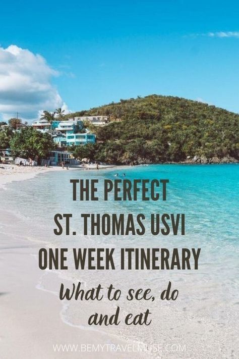 The Perfect St Thomas USVI One Week Itinerary: What to See, Do & Eat St Thomas Bachelorette, St Thomas Virgin Islands Food, Water Island St Thomas, Things To Do In St Thomas, St Thomas Restaurants, St Thomas Virgin Islands Aesthetic, Things To Do In St Thomas Virgin Islands, St Thomas Virgin Islands Outfits, St Thomas Beaches