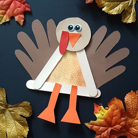 Popsicle Stick Turkey, Thanksgiving Activities Preschool, Time Craft, Fun Thanksgiving Crafts, Thanksgiving Crafts Preschool, November Crafts, Thanksgiving Projects, Thanksgiving Preschool, Homeschool Crafts