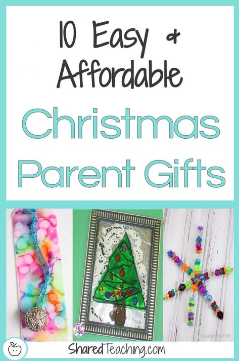 Christmas Parent Gifts, Christmas Gifts Parents, Gifts From Students To Parents, Diy Christmas Gifts For Parents, Christmas Presents For Parents, Making Christmas Gifts, Parent Holiday Gifts, Preschool Christmas Gifts, Students Christmas