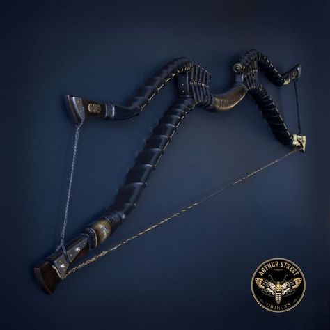 A fully functional 40lb tribute to the Penobscot bow Pvc Bow, Small Eagle Tattoo, Archer Characters, Apocalypse Survival Gear, Tactical Swords, Archery Bows, Shadow Warrior, Recurve Bow, Bow Arrows