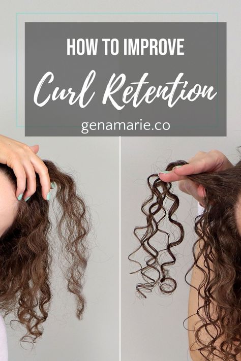 Are your curls not springing up like they used to? Perhaps you are looking to restore your natural curl pattern and recover from damage. Today I’m sharing some of the common causes of limp curls and how to improve their bounce. What is Curl Retention? Curl retention refers to how well the curls bounce back up when you stretch them down. What is Curl Memory? Curl memory refers to how likely the curl pattern will return to its natural shape each time you wash or get your hair wet. Important Consid 3a Curls, Damaged Curly Hair, Diy Curls, Curl Routine, Bounce Curl, Natural Curly Hair Cuts, Funky Hair, Different Curls, Hair Mistakes