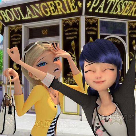 #chloenette #chloe616artist #miraculous #miraculousladybug #edits Chloe And Marinette, Chloe, Halloween Costumes, Bee, Ships, Quick Saves, Instagram