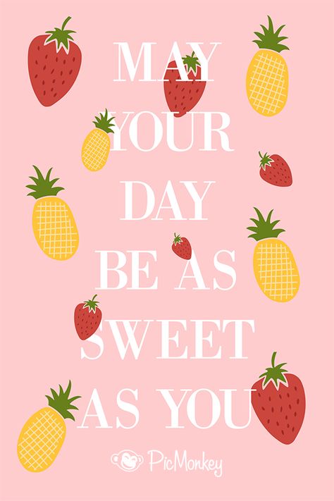 Show off that wit your momma gave ya with a Mother’s Day card that’s more “haha” than hearts and flowers. Quotes For Fruits, Fruity Quotes, Fruit Quotes Inspirational, Fruit Quotes Funny, Fruits Quotes, Strawberry Quotes, Fruit Quotes, Cannoli Cake, English Wallpaper