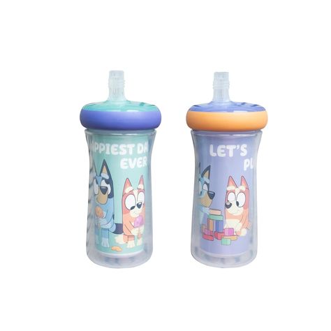 Keep it Cool with Bluey: The silicone straw attached to this Bluey sippy cup allows your child to sip cool beverages while on the go with less mess Convenient Silicone Straw: The attached straw is textured to encourage your child to take a proper sip from the top portion of the straw and promote healthy sipping😀 Bingo Bluey, Bluey Stuff, Toddler Sippy Cups, Baby Musical Toys, Fav Products, Toddler Cup, Straw Bottle, Keep It Cool, Glamour Nails