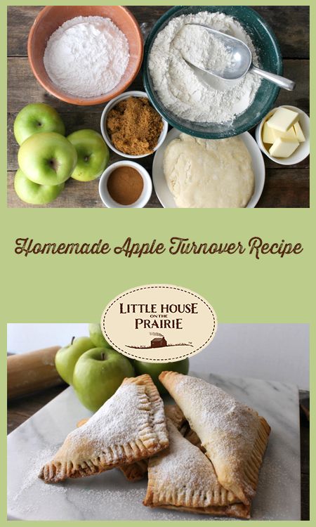 Homemade Apple Turnovers Recipes Inspired By Books, Little House On The Prairie Recipes, Prairie Recipes, Homemade Apple Turnovers, Apple Turnover Recipe, Peaceful Press, Historic Recipes, Apple Turnover, Pioneer Days