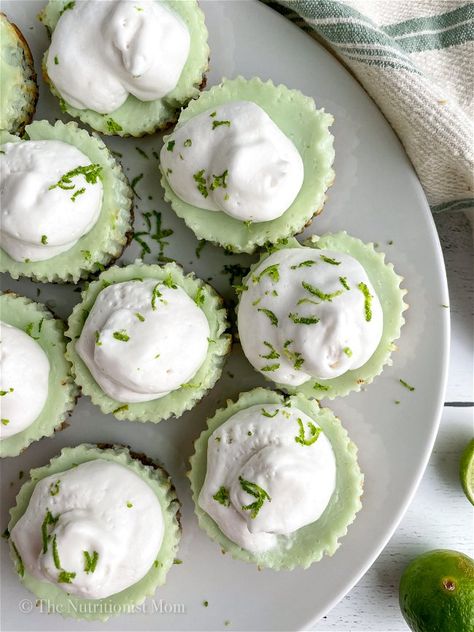 Healthy Key Lime, Healthy Key Lime Pie, Freezer Cookies, Key Lime Desserts, Protein Ideas, Lime Desserts, Protein Cheesecake, Key Lime Cheesecake, Protein Baking