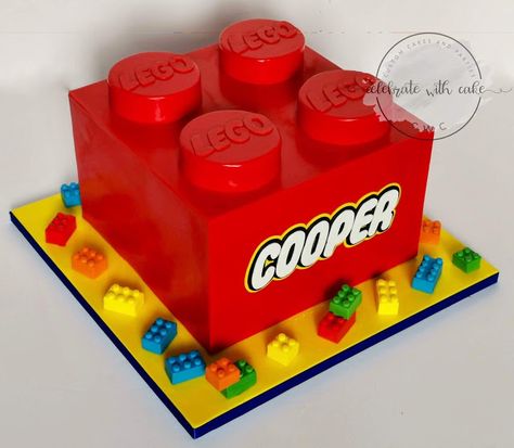 Lego Fondant Cake, Legos Birthday Cake, Lego Bday Cake, Lego Cake Ideas Birthday, Cake Lego Birthday, Lego Brick Cake, Lego Party Cake, Lego Birthday Cake For Boys, Lego Birthday Party Cake