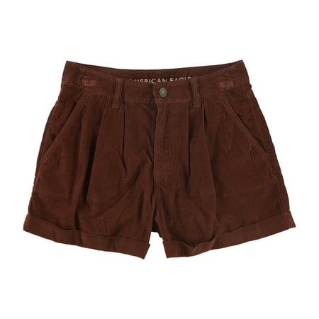 American Eagle Womens Mom Casual Corduroy Shorts 200 0 American Eagle 033-0338-01237-A Casual Shorts Corduroy Bangladesh Womens Zip-fly High-Rise 100% Cotton Back Pocket(s) Corduroy All Seasons Medium Weight Casual Color: Brown.  Gender: female.  Age Group: adult. Summer Outfits Alt, Athletic Summer Outfits, Women Streetwear Summer, Black Women Streetwear, Summer Outfits Athletic, Outfits Alt, Alt Summer, Alt Summer Outfits, Streetwear Summer Outfits