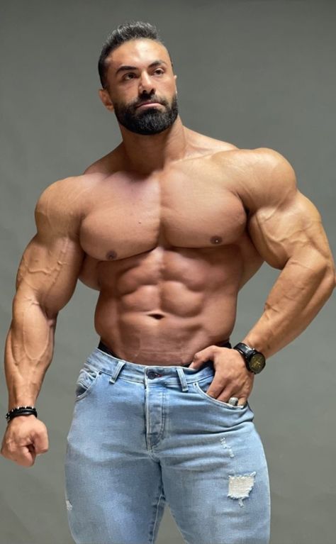 남성 근육, How To Grow Muscle, Aesthetics Bodybuilding, Ripped Body, Bodybuilders Men, Beefy Men, Athletic Body, Fitness Inspiration Body, Men's Muscle