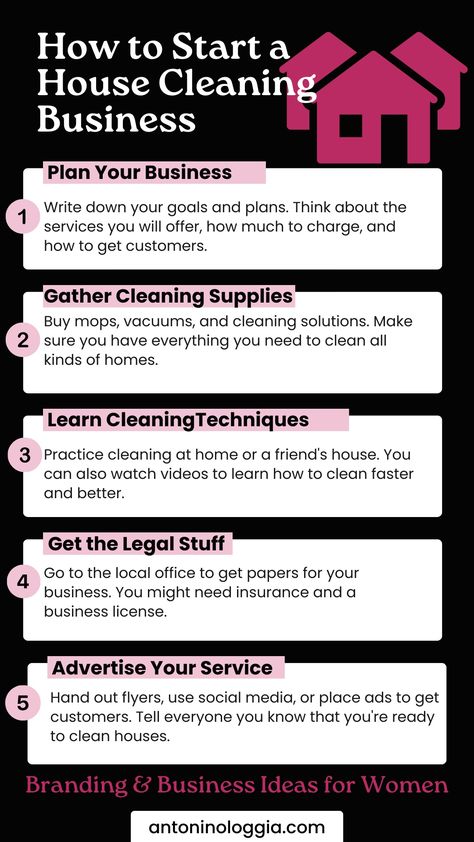 How to Start a House Cleaning Business House Cleaning Prices, Cleaning Services Prices, Housekeeping Business, Business Cleaning Services, House Cleaning Business, House Cleaning Company, Cleaning Checklist Template, Professional House Cleaning, Deep Cleaning Services