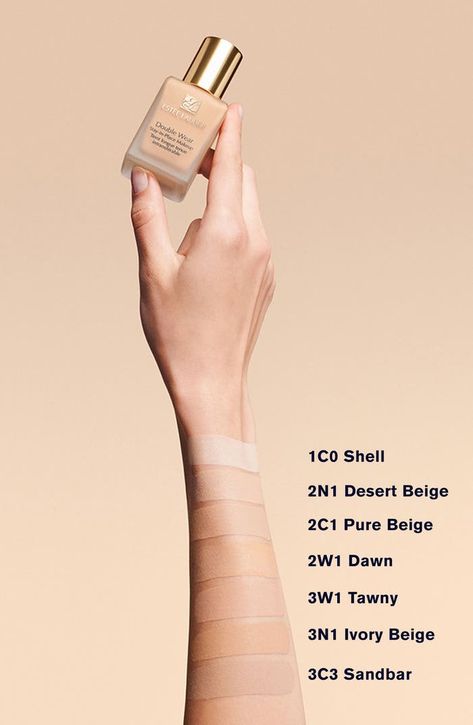 Best Waterproof Foundation, Estée Lauder Double Wear, Waterproof Foundation, Olive Tone, Cool C, Liquid Makeup, Humid Weather, Estee Lauder Makeup, Estee Lauder Double Wear