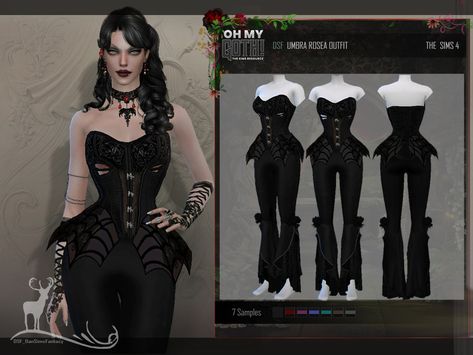 Sims 4 Cc Goth, Vampire Clothes, Sims Clothes, Free Sims 4, Sims 4 Game Mods, Sims 4 Body Mods, Sims 4 Expansions, Tumblr Sims 4, Sims 4 Dresses