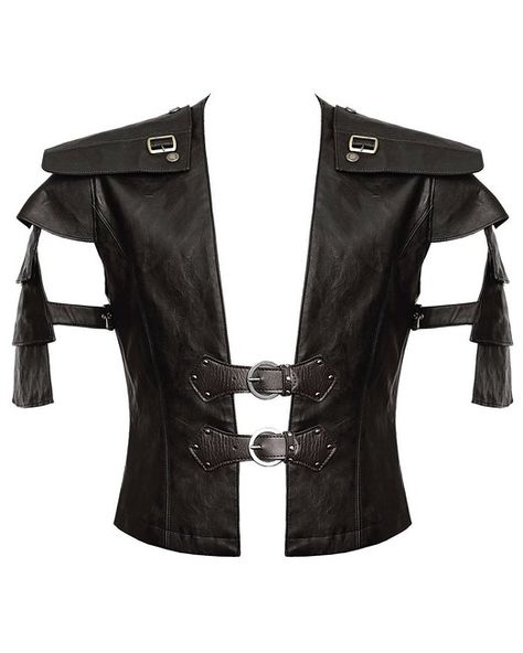 Rock Vest, Punk Vest, Steampunk Vest, Rock Style Men, Mens Waistcoat, Leather Waistcoat, Faux Leather Vest, Waistcoat Men, Dark Wear