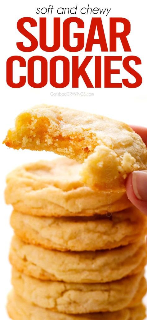 Best Ever Sugar Cookie Recipe, Sugar Free Sugar Cookies Splenda, Sugar Cookies With Icing Recipe, Simple Sugar Cookies Recipe, Great American Sugar Cookie Recipe, Sugar Cookie Easy Recipe, Drop Sugar Cookies Easy, Sugar Free Sugar Cookie Recipe, No Roll Sugar Cookies