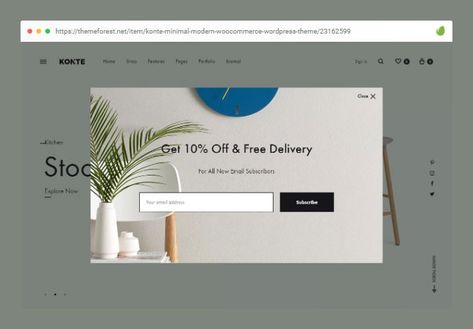 36+ Important WordPress Ecommerce Themes For Popup Designs Check more at https://talkelement.com/important-wordpress-ecommerce-themes-for-popup-designs/14961/ Clothing Store Website, Website Popup, Email Popup, Wordpress Ecommerce Theme, Pop Up Banner, Pop Up Ads, Wordpress Ecommerce, Branding Inspo, Ecommerce Themes