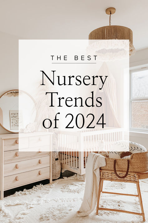 Get inspired with the best nursery trends! From multi-functional furniture to botanical themes, these ideas will help you design a stylish and cozy space for your baby. Rainbows Wallpapers, Nursery Wallpaper Boy, Dreamy Nursery, Nursery Trends, Dark Florals, Nursery Style, Baby Boy Room Nursery, Nursery Room Inspiration