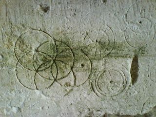 Apotropaic marks, Tithe Barn, Bradford on Avon, England Witch Marks, Witch Symbols, Bradford On Avon, Protection Symbols, Mystery School, Dark Witch, Magic Powers, Medieval Period, Sky News